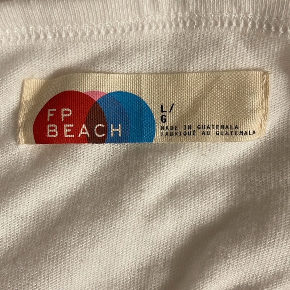 Free People Beach Essential Square Neck Maxi Dress in White Size Large N… - Picture 9 of 10